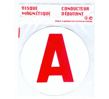 Disque magnétique / Conducteur débutant