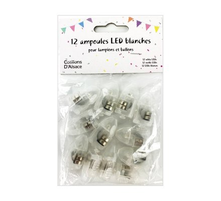 12 mini-leds pour lampion ou ballon