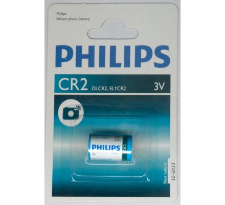 1 pile Philips CR2 / 3V