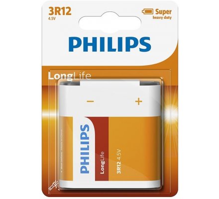 1 pile plate Long Life Philips
