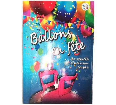Bonbonne hélium 50 ballons