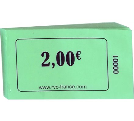 Carnet de 100 tickets "2,00€"