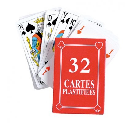 Jeu de 32 cartes standard