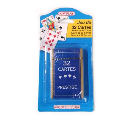 Jeu de 32 cartes prestige