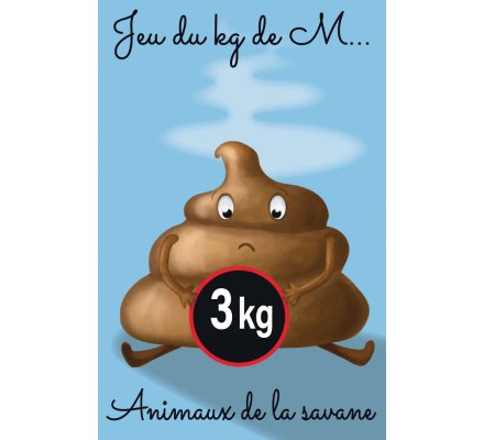 Jeu de carte : jeu du kilo de M...