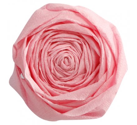 Papier crépon 60 % - 10 feuilles - Rose pâle