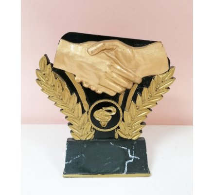 Trophée poignée de main 13 cm