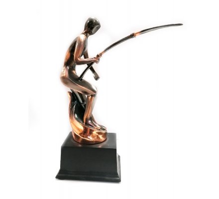 Trophée pécheur 20 cm