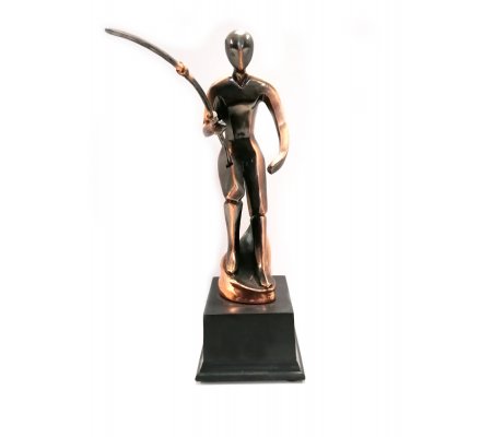 Trophée pécheur 20 cm