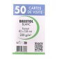 Cartes de visite x 50 - 82 x 128 mm